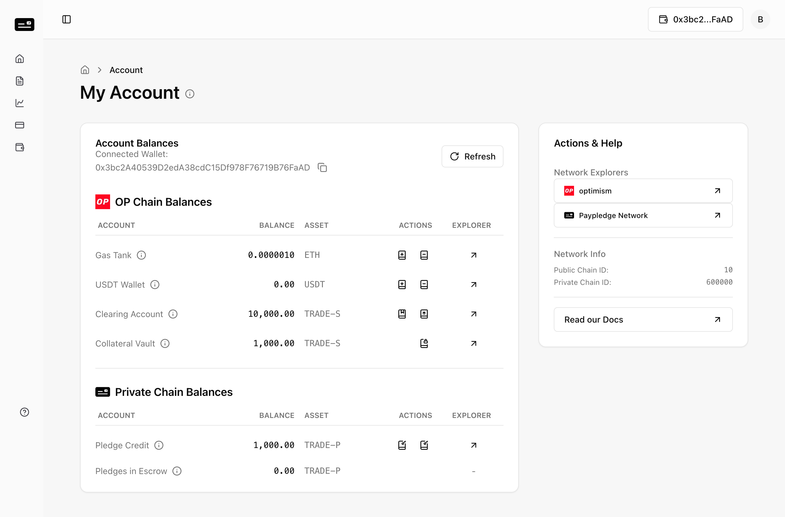 Buyer Account Balance